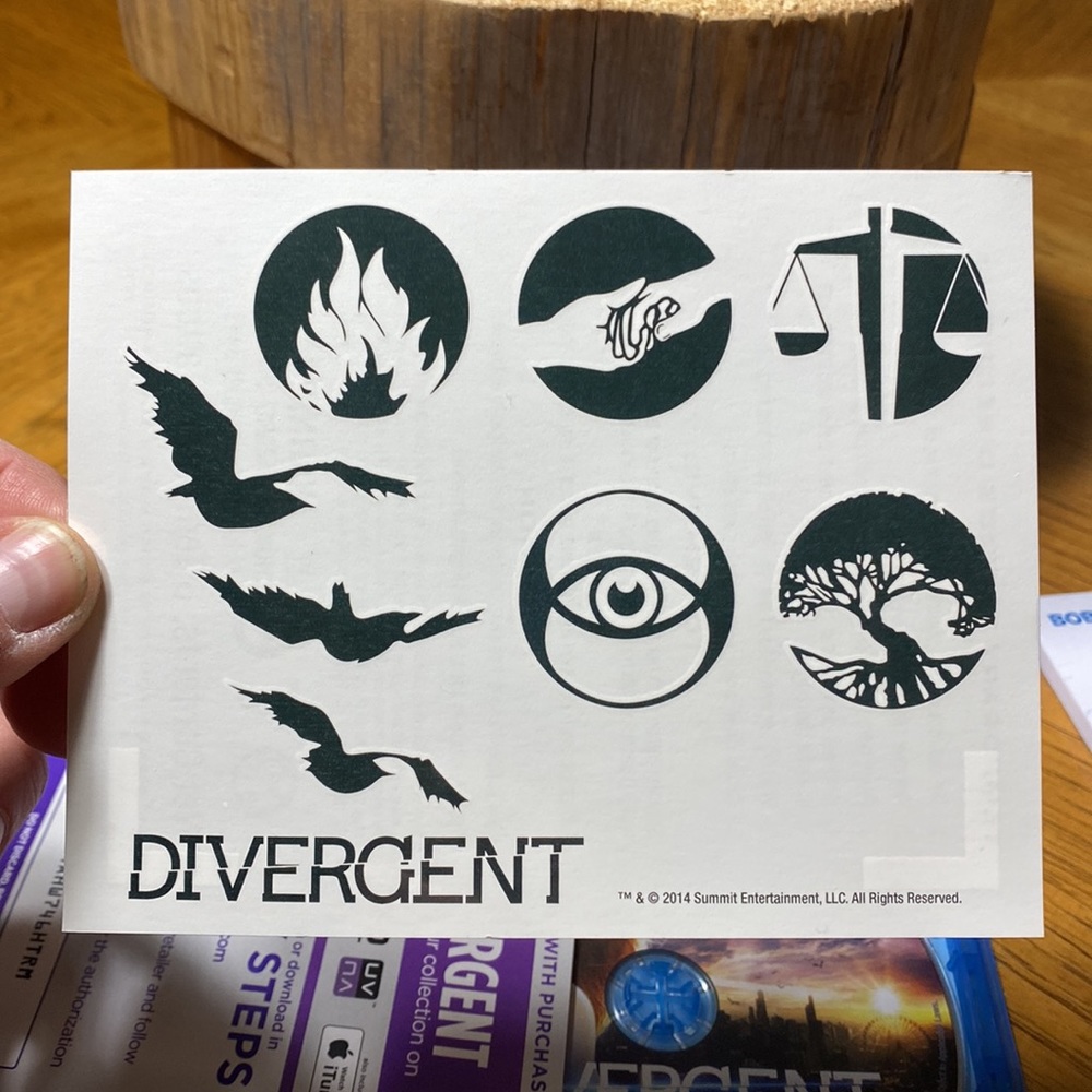 Divergent DVD and Blueray - Picture 7 of 8